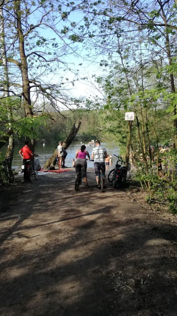 3 von 12 mein Ausflug in Bildern: Die Badesaison hat begonnen - bei uns am Teufelssee!