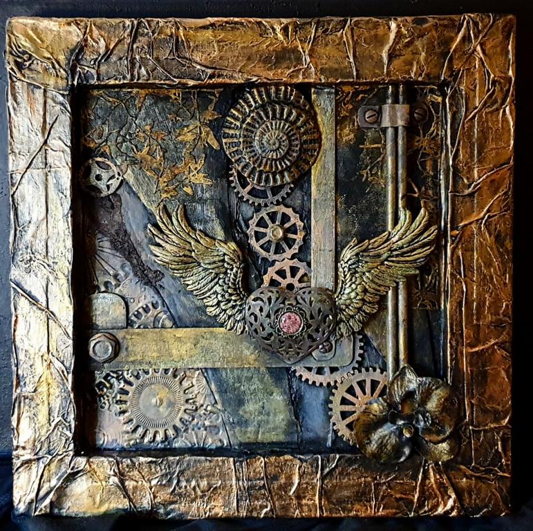 Mein 12. September 2022: Ruby Bachert-Schneider frönt dem Steampunk.