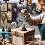 Gestaltungstipp: Verpacke mit Pepp und Persönlichkeit heißt dieses Kapitel der Gestaltungsfibel, das Künstler, Kunsthandwerker und Designer, die auf Kunstmärkten und Events verkaufen, dazu einlädt, ihre Kunstwerke wie ein Geschenk zu verpacken.