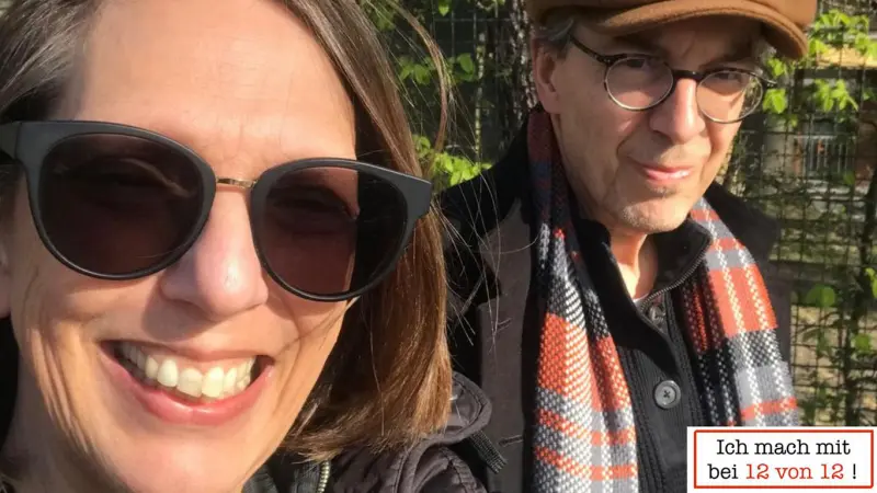 Meine 12von12 im April 2025 zeigen, wie Claudia und Stefan unterwegs schöne Dinge entdecken